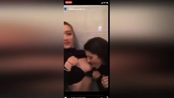 The Nude Breast of Emma: A Scorching Hot Instagram Live that will get your pulse racing
