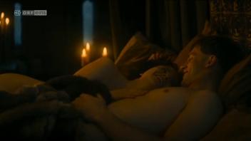 Christa Theret nude in the epic scene of Maximilian