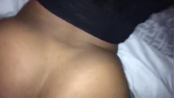 Ebony Beauty nude for daddy, intense sex