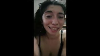 Italian brides naked in a sexy scene with pepinos